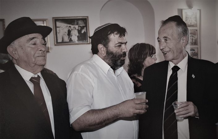 2004 יוסף עבו עברון, השר גדעון עזרא, ראש העיר ישי מימון